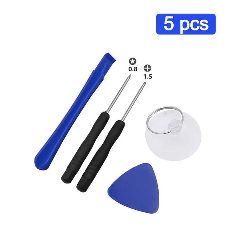 Kit D'Outils De Réparation De Téléphone Portable, Ouverture Du Matin, Levier, Jeu De Tournevis, Iphone, Samsung, Android, Faisceaux D'Accessoires