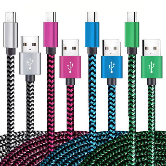 Câble USB De Type C 3A 1/2/3M, Charge Rapide, Pour Samsung Xiaomi Huawei Realme OPPO, Téléphone Portable Android, Cordon De Données USB
