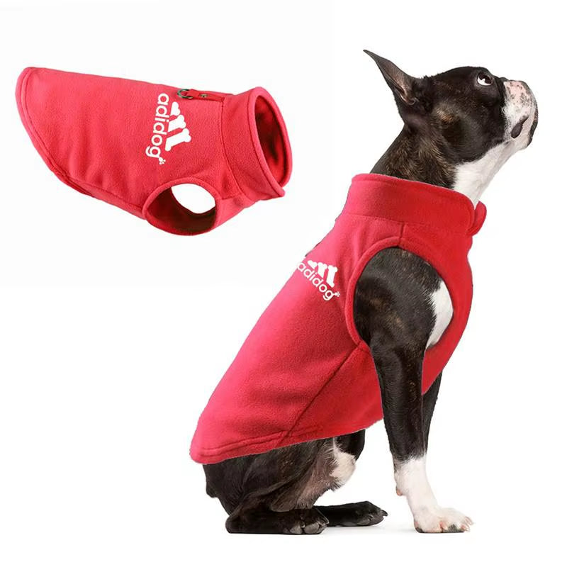 Manteau D'Hiver Chaud Pour Chien Souriant, Veste Pour Animaux De Compagnie, Vêtements De Créateur De Lettre Pour Petits Et Moyens Chiens, Anneau Côtelé, Tenue Pour Chiot