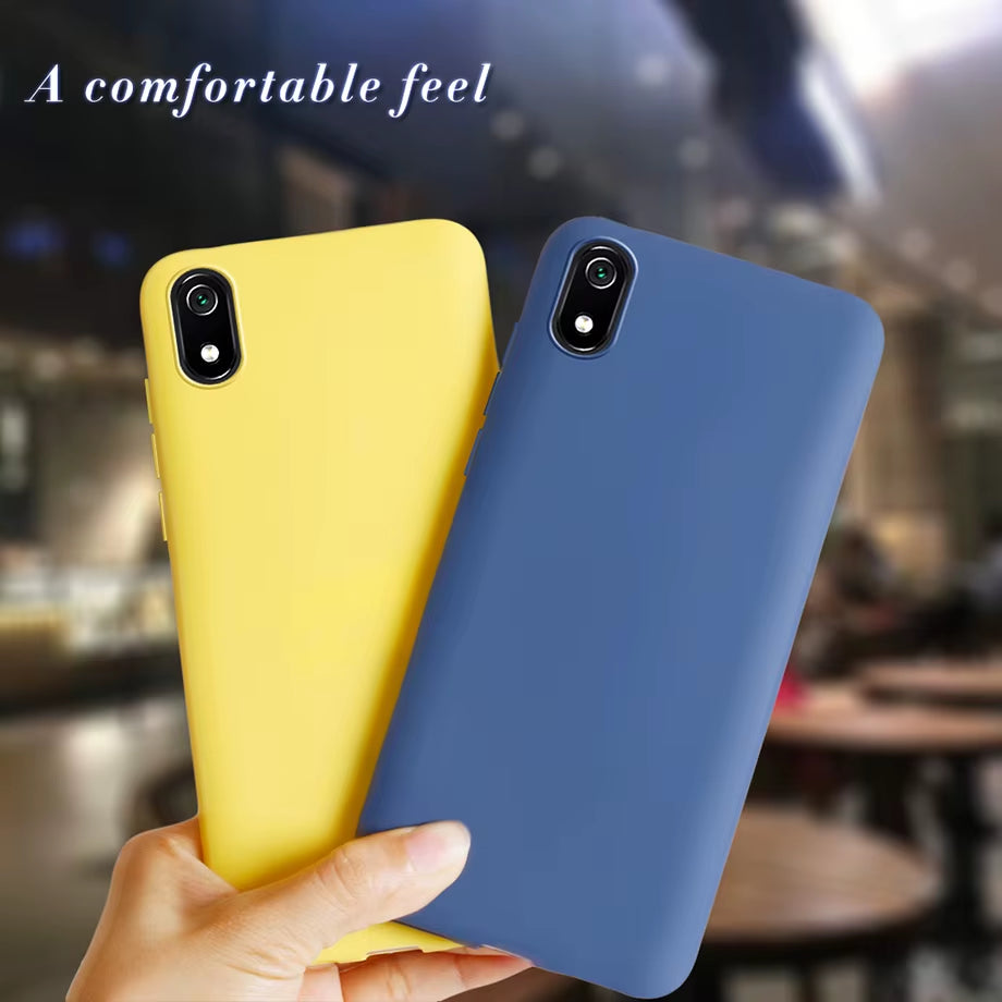 Coque De Téléphone Pour Xiaomi Redmi 7A 7 A, Noir Mat, Coque Arrière En Silicone TPU Souple Pour Xiomi Redmi 7 7A Redmi7A