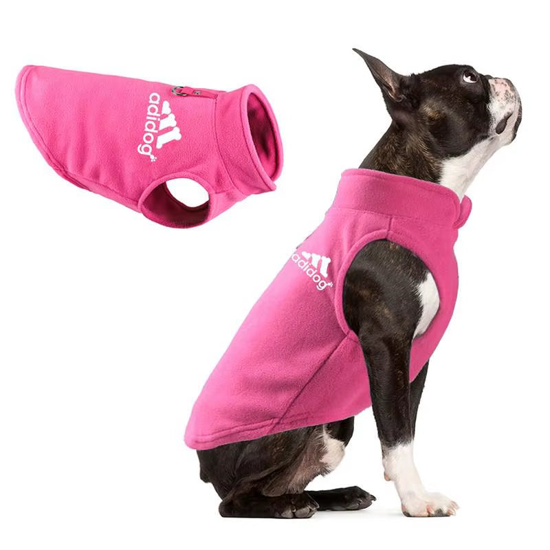 Manteau D'Hiver Chaud Pour Chien Souriant, Veste Pour Animaux De Compagnie, Vêtements De Créateur De Lettre Pour Petits Et Moyens Chiens, Anneau Côtelé, Tenue Pour Chiot