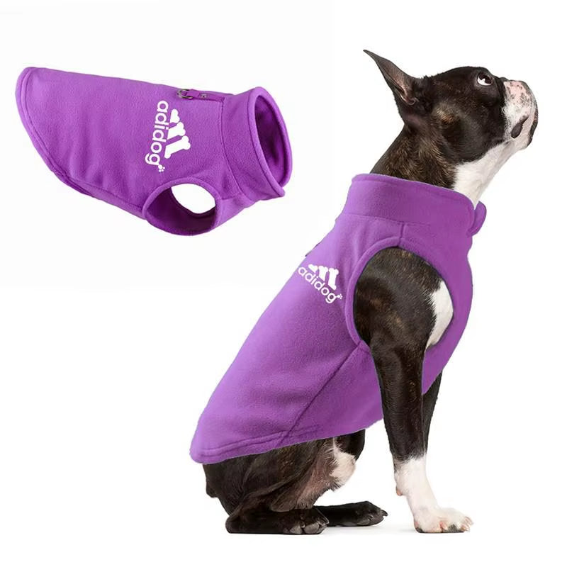Manteau D'Hiver Chaud Pour Chien Souriant, Veste Pour Animaux De Compagnie, Vêtements De Créateur De Lettre Pour Petits Et Moyens Chiens, Anneau Côtelé, Tenue Pour Chiot
