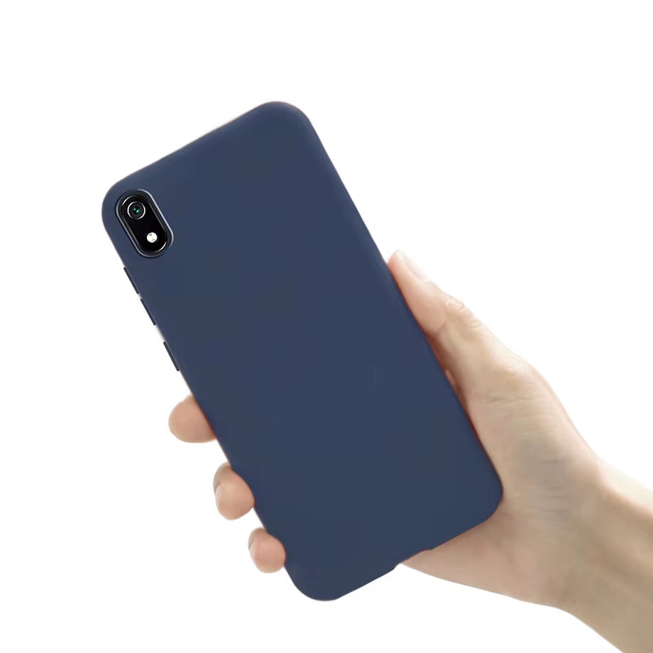 Coque De Téléphone Pour Xiaomi Redmi 7A 7 A, Noir Mat, Coque Arrière En Silicone TPU Souple Pour Xiomi Redmi 7 7A Redmi7A
