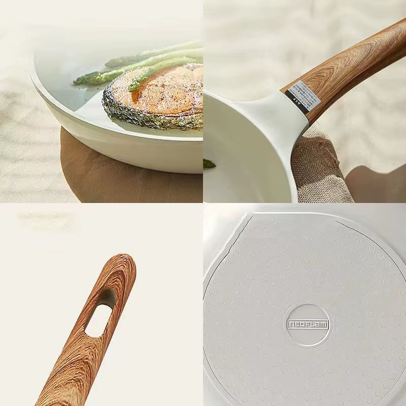 Wok En Céramique, Casseroles Pour Petit Déjeuner, Poêle À Omelette Épaisse, Antiadhésive, Crêpes Aux Œufs, Steak, Poêle De Cuisson, Casseroles À Jambon, Ustensiles De Cuisine