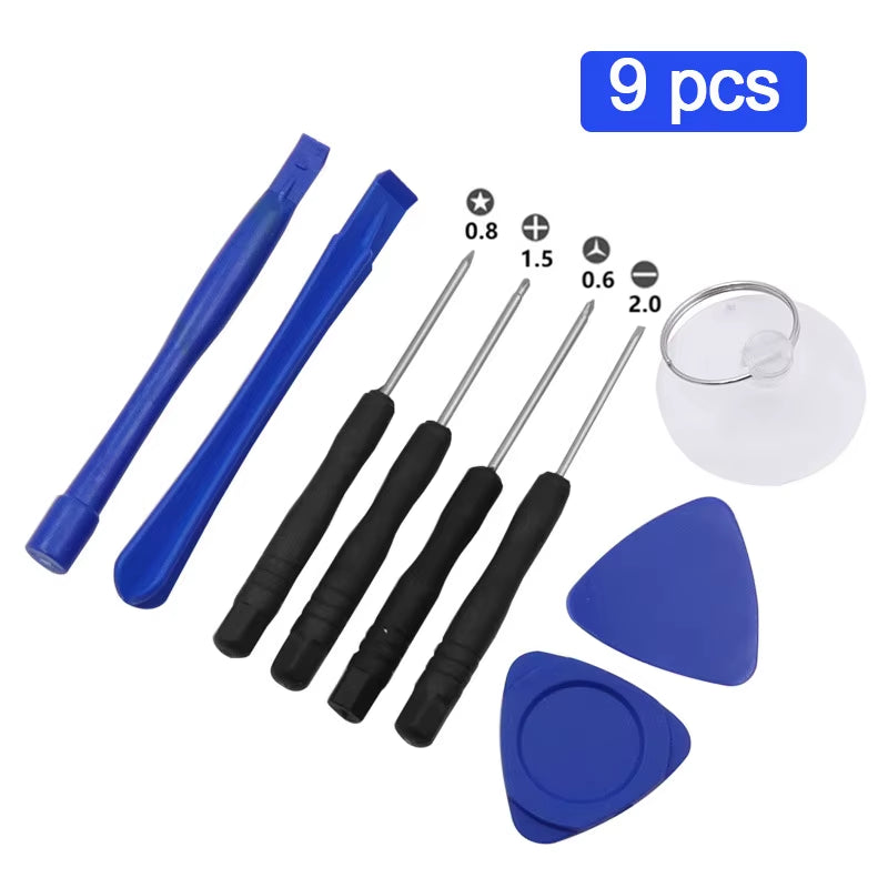 Kit D'Outils De Réparation De Téléphone Portable, Ouverture Du Matin, Levier, Jeu De Tournevis, Iphone, Samsung, Android, Faisceaux D'Accessoires
