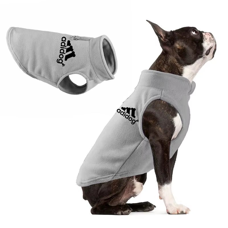 Manteau D'Hiver Chaud Pour Chien Souriant, Veste Pour Animaux De Compagnie, Vêtements De Créateur De Lettre Pour Petits Et Moyens Chiens, Anneau Côtelé, Tenue Pour Chiot