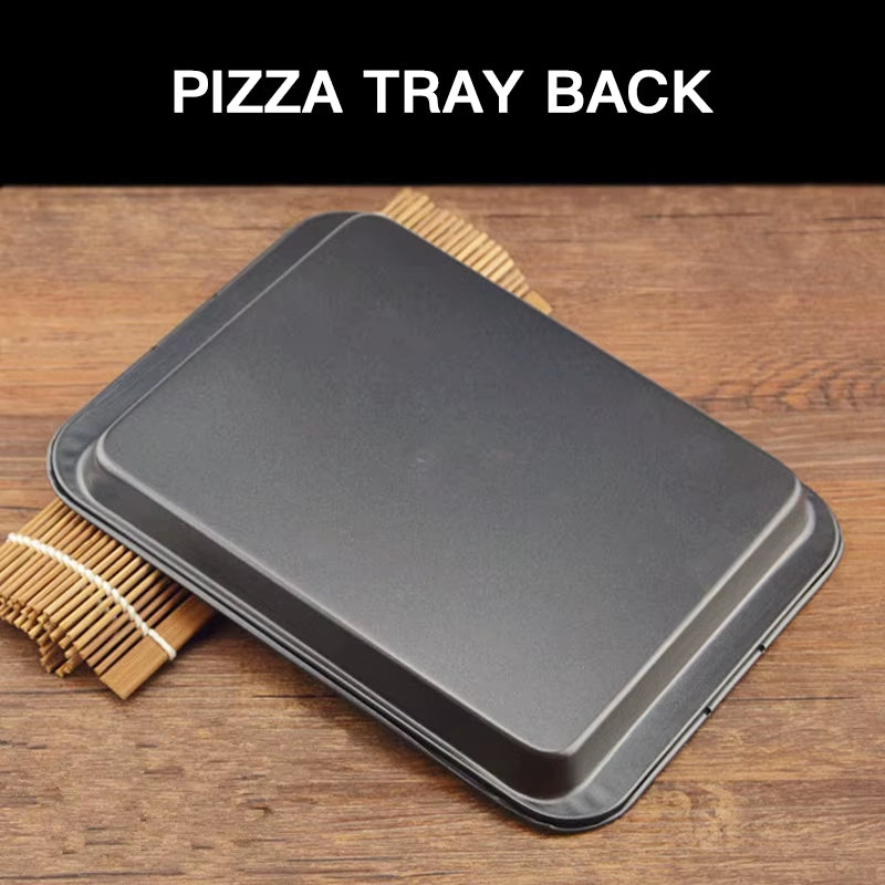 Plateau Rectangulaire Noir Antiadhésif Pour Cuisson Au Four, Gâteaux, Pain,Plaque Pour Préparations De Boulangerie Et Pâtisserie À Faire Soi-Même