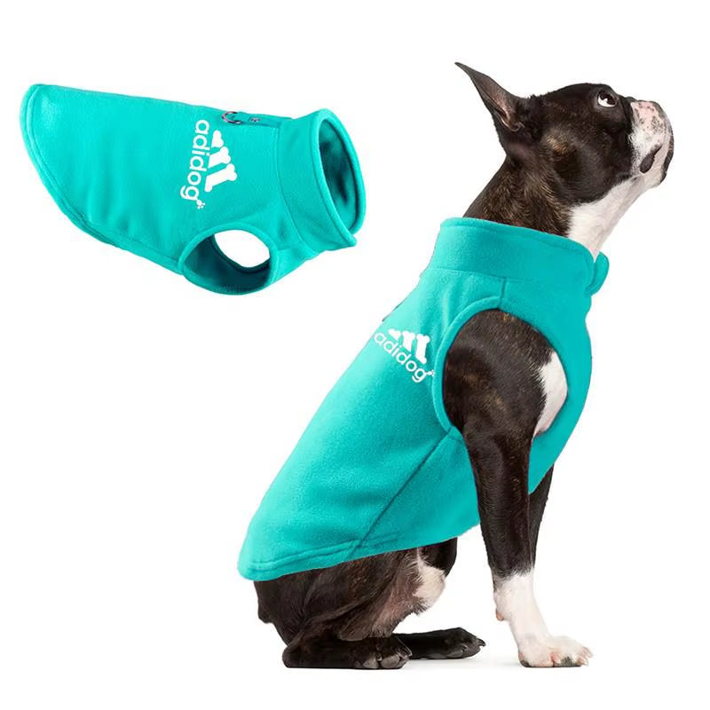 Manteau D'Hiver Chaud Pour Chien Souriant, Veste Pour Animaux De Compagnie, Vêtements De Créateur De Lettre Pour Petits Et Moyens Chiens, Anneau Côtelé, Tenue Pour Chiot