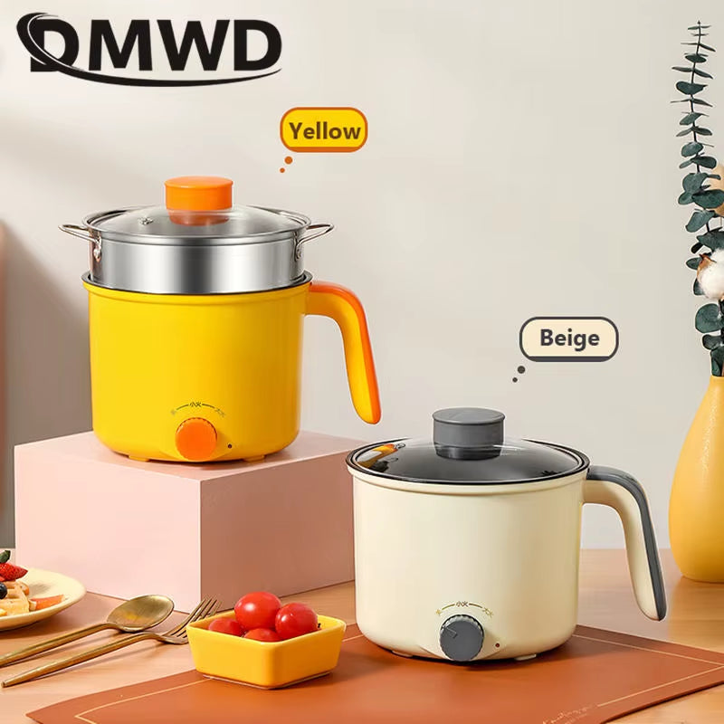 Marmite Électrique Domestique, Poêle À Chauffage Rapide, Doublure Antiarina, Cuiseur À Riz Multifonction, Cuiseur Vapeur, Marmite Chaude, Tasse À Ébullition, Sportl