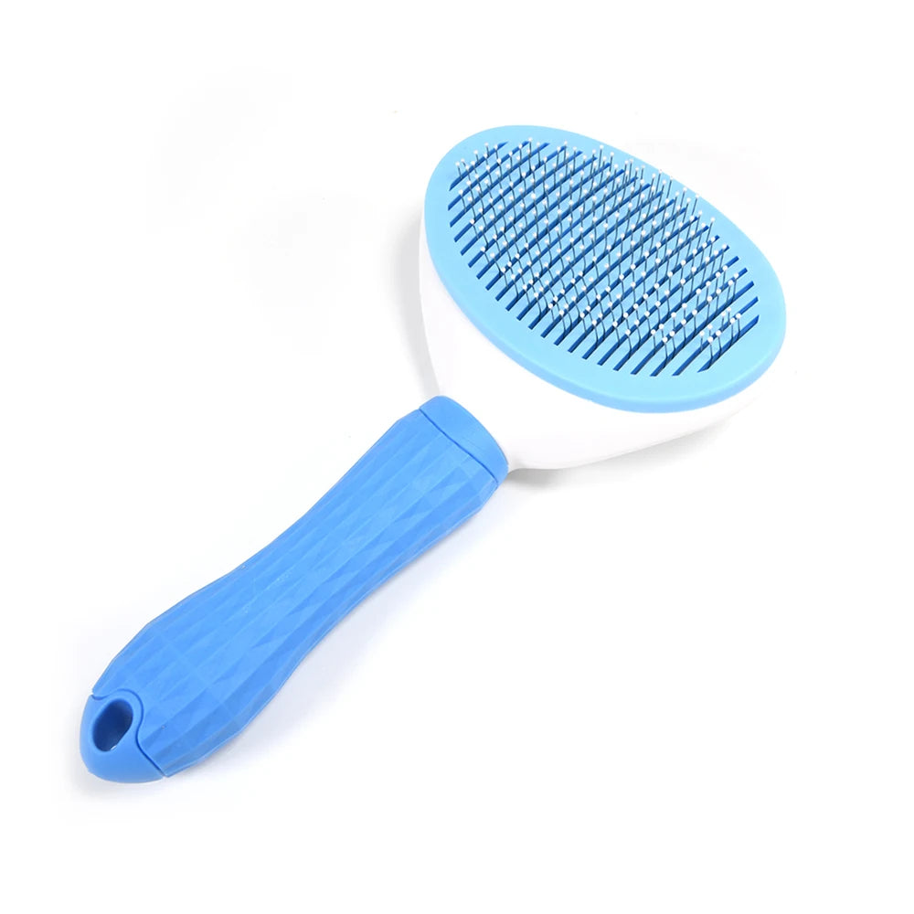 Peigne D'Épilation Pour Chiens, Brosse De Toilettage En Acier Inoxydable, Peignes Pour Chats, Brosses Automatiques Antidérapantes Pour Chiens Et Chats