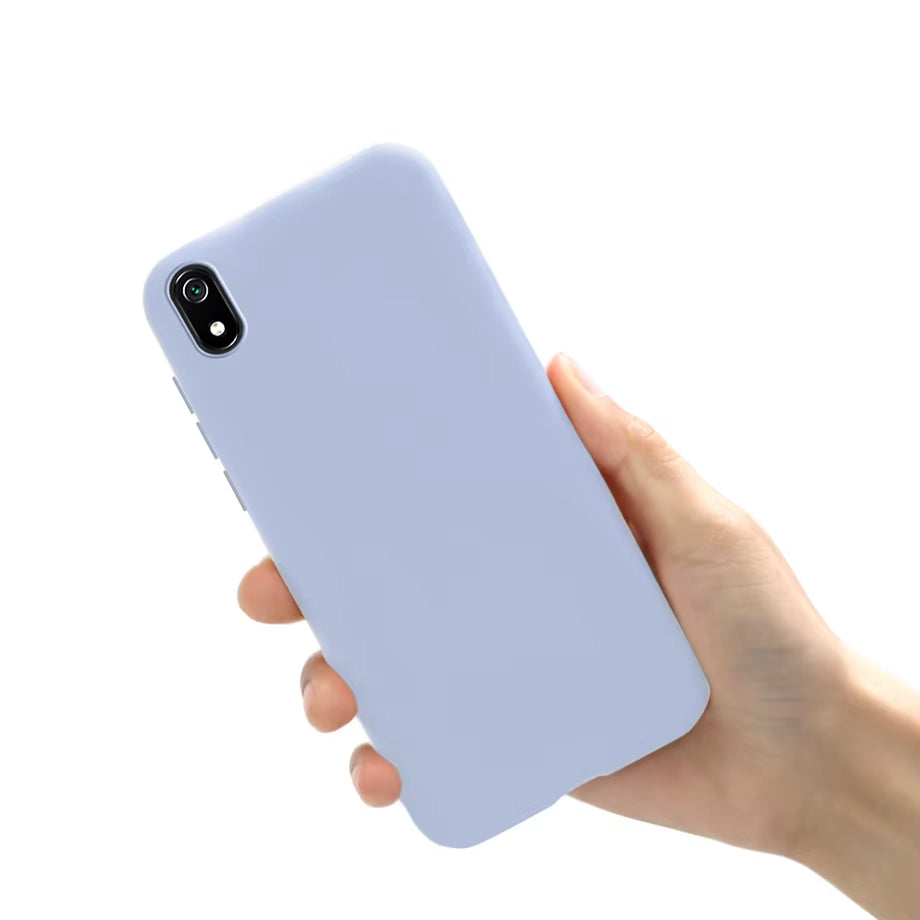 Coque De Téléphone Pour Xiaomi Redmi 7A 7 A, Noir Mat, Coque Arrière En Silicone TPU Souple Pour Xiomi Redmi 7 7A Redmi7A