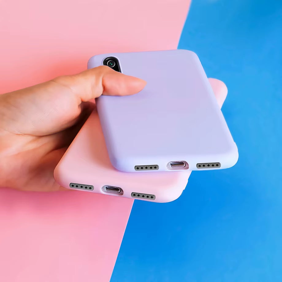 Coque De Téléphone Pour Xiaomi Redmi 7A 7 A, Noir Mat, Coque Arrière En Silicone TPU Souple Pour Xiomi Redmi 7 7A Redmi7A