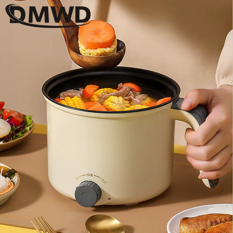 Marmite Électrique Domestique, Poêle À Chauffage Rapide, Doublure Antiarina, Cuiseur À Riz Multifonction, Cuiseur Vapeur, Marmite Chaude, Tasse À Ébullition, Sportl