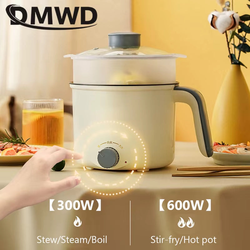 Marmite Électrique Domestique, Poêle À Chauffage Rapide, Doublure Antiarina, Cuiseur À Riz Multifonction, Cuiseur Vapeur, Marmite Chaude, Tasse À Ébullition, Sportl
