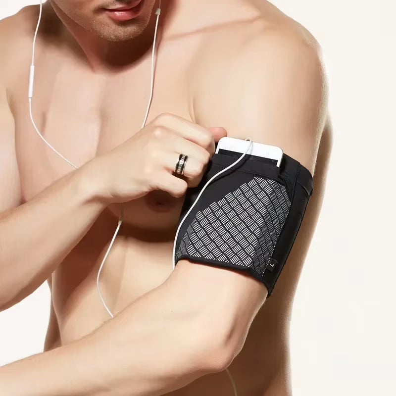 Sac De Bras De Course En Plein Air Pour Téléphone De Moins De 6.5 Pouces, Accessoires De Sport, Sac De Fitness, Étui De Bras, Ceinture De Course, Ceinture De Téléphone Portable
