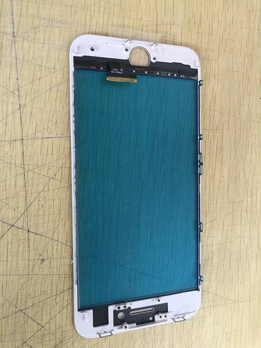 Numériseur D'Écran Tactile Avec Cadre, Écran Tactile Avant, Lentille En Verre Pour Iphone 6, 6S Plus, 5, 5S, SE, 5C, 7, 8 Plus, 6P