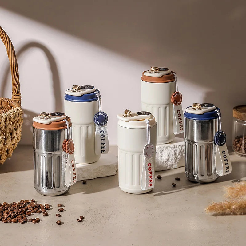 Bouteille Thermos Intelligente D'Eau Numérique LED Température Tasse À Café 316 Tasse Sous Vide En Acier Inoxydable Tasse De Bureau Tasse Portable D'Affaires