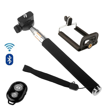 Trépied Perche À Selfie Sans Fil Bluetooth, Anciers Pliable, Lumière De Remplissage Selfie, Iphone X, Huawei, Samsung, Smartphone Mobile, Déterminer