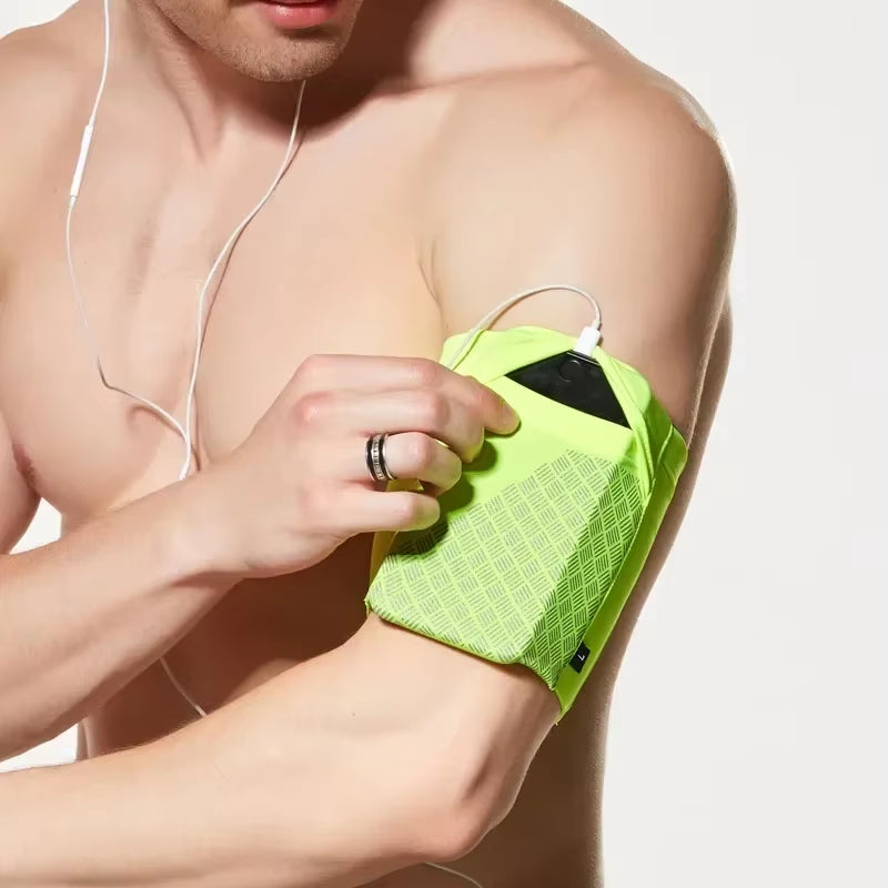 Sac De Bras De Course En Plein Air Pour Téléphone De Moins De 6.5 Pouces, Accessoires De Sport, Sac De Fitness, Étui De Bras, Ceinture De Course, Ceinture De Téléphone Portable