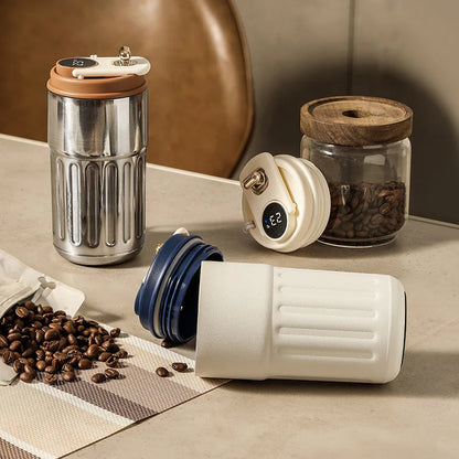 Bouteille Thermos Intelligente D'Eau Numérique LED Température Tasse À Café 316 Tasse Sous Vide En Acier Inoxydable Tasse De Bureau Tasse Portable D'Affaires