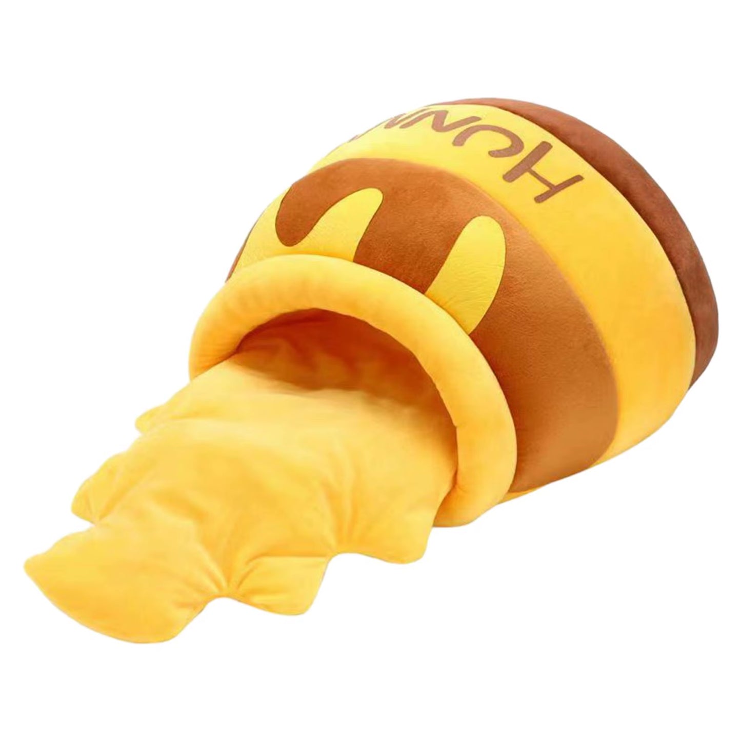Lit Chaud Et Confortable Pour Chat, Accent De Chenil Pour Animal De Compagnie, Doux Et Perfectionné, Coussin Non Ald, Dessin Animé Astronomique, Maison Lavable, Pot De Miel, Diversification