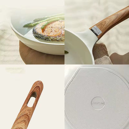 Wok En Céramique, Casseroles Pour Petit Déjeuner, Poêle À Omelette Épaisse, Antiadhésive, Crêpes Aux Œufs, Steak, Poêle De Cuisson, Casseroles À Jambon, Ustensiles De Cuisine