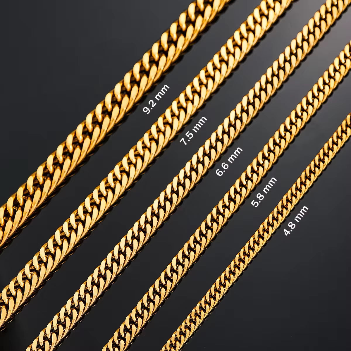 Bracelets Cubains En Acier Inoxydable Pour Hommes Et Femmes, Bijoux Hip Hop À Portée De Main, Cadeau De Mode, Document Argenté, Jopunk