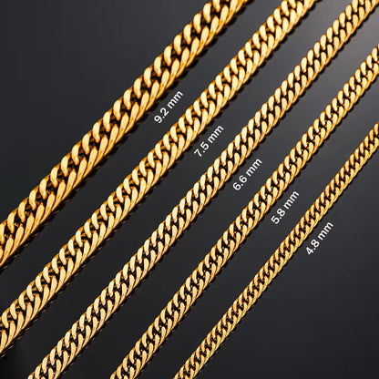 Bracelets Cubains En Acier Inoxydable Pour Hommes Et Femmes, Bijoux Hip Hop À Portée De Main, Cadeau De Mode, Document Argenté, Jopunk