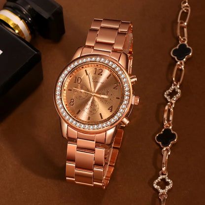 Montres Pour Femmes Genève Classique Luxe Montre Strass Femmes Montres Dames Mode or Montre Horloge Reloj Mujer Montre Femme