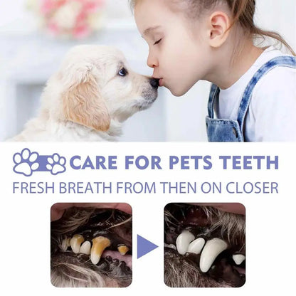 Spray De Nettoyage Buccal Pour Animaux De Compagnie, 50Ml, Bouche De Chien, Dents Fraîches, Déodorant Propre, Prévient Le Calcul, Élimine La Mauvaise Haleine Du Chaton, Fournitures Pour Animaux De Compagnie