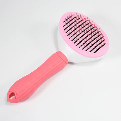 Peigne D'Épilation Pour Chiens, Brosse De Toilettage En Acier Inoxydable, Peignes Pour Chats, Brosses Automatiques Antidérapantes Pour Chiens Et Chats