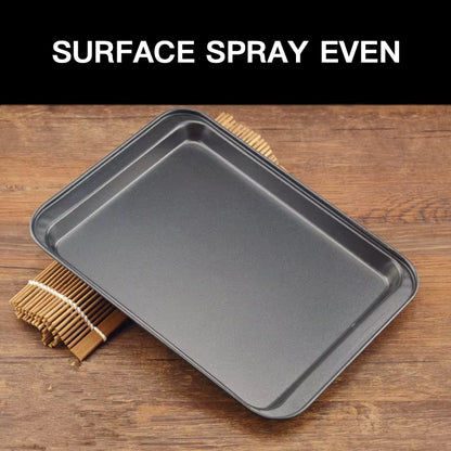 Plateau Rectangulaire Noir Antiadhésif Pour Cuisson Au Four, Gâteaux, Pain,Plaque Pour Préparations De Boulangerie Et Pâtisserie À Faire Soi-Même