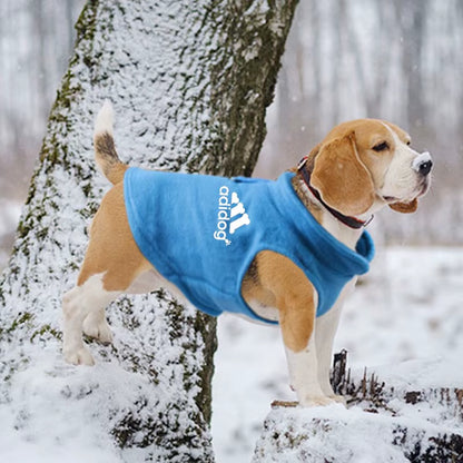 Manteau D'Hiver Chaud Pour Chien Souriant, Veste Pour Animaux De Compagnie, Vêtements De Créateur De Lettre Pour Petits Et Moyens Chiens, Anneau Côtelé, Tenue Pour Chiot